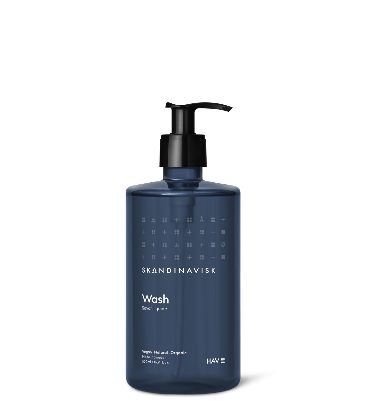 Skandinavisk Wash HAV ?Sea? Scent notes: Salt spray and sea kelp, hawthorn and beach rose, 500ml