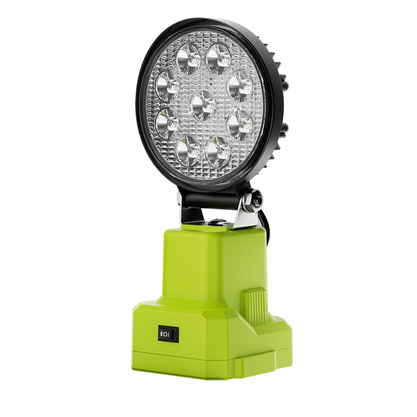 Cordless LED Work Light for Ryobi 18V ONE+ Lithium Battery LED Work Light for Ryobi P108 P109 P102 P103 P104 P105 (Battery Not Included) with 2 Modes