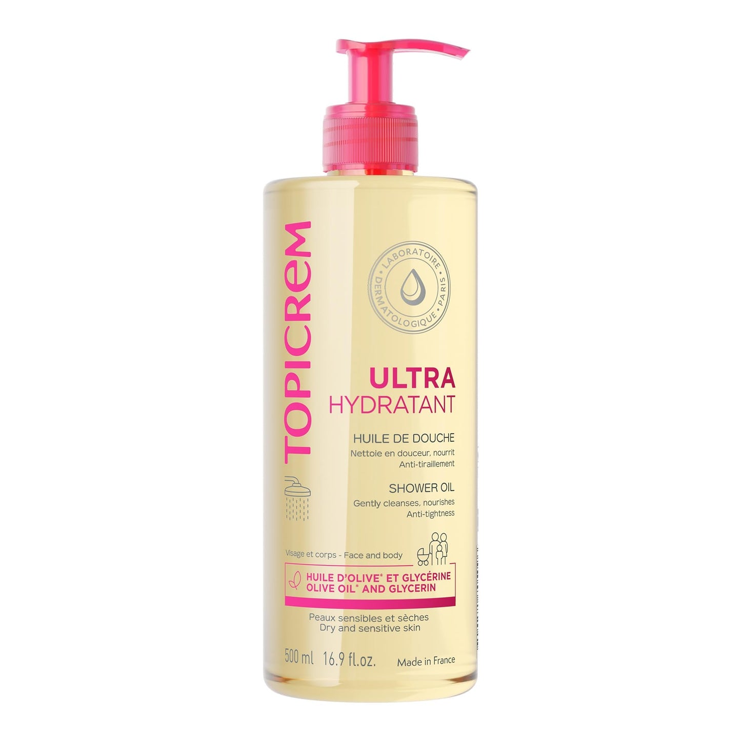 TOPICREM Ultra Hydrating Shower Oil 1000 ml