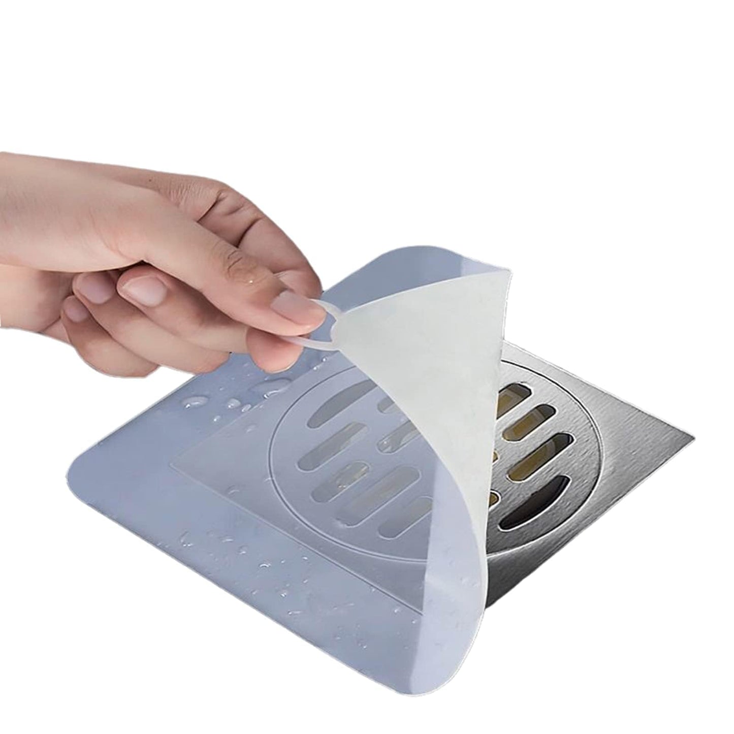 MAOYONG Silicone Tub Stopper and Floor Drain Mat, Anti-Odor, Silica Gel Drain Plugs, Deodorizing Cover 2 Piece Set, Perfect for Kitchen, Bathroom, and