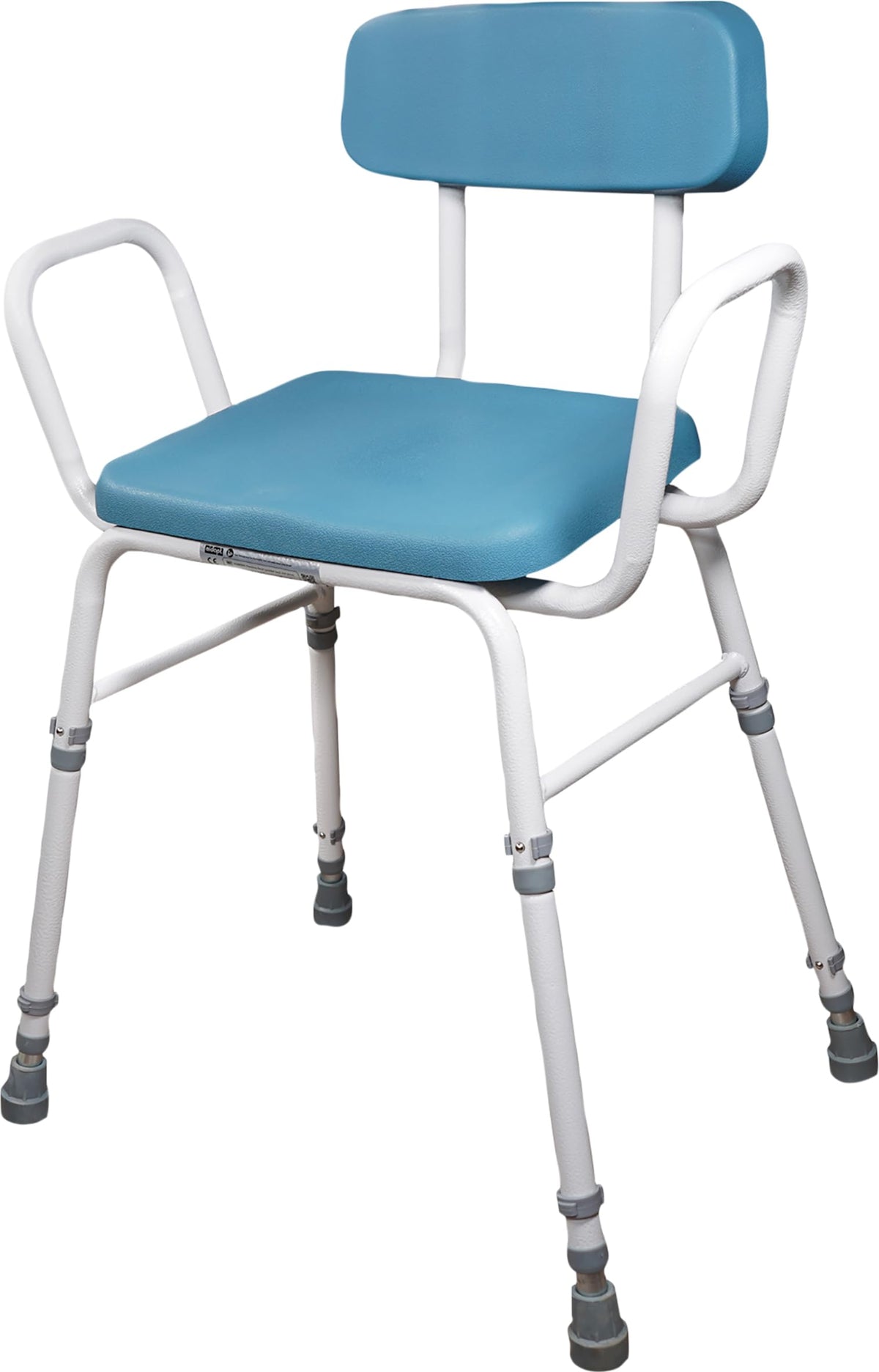 Aidapt Multi-Use Perching Stool.4 in 1 Configuration,Comfy Padded Seat&Back,Height Adjustable,Push Pin Assembly,Supplied Flat Packed,No Tools
