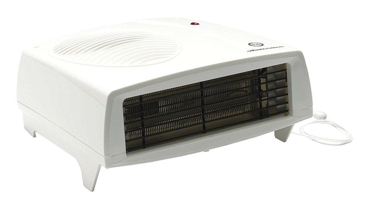 Winterwarm WWDF20E 2KW Downflow Heater IP22 Rated, Pull Cord, 30 Minute Run Time, Automatic Shut-off, Over Heat Protection - White