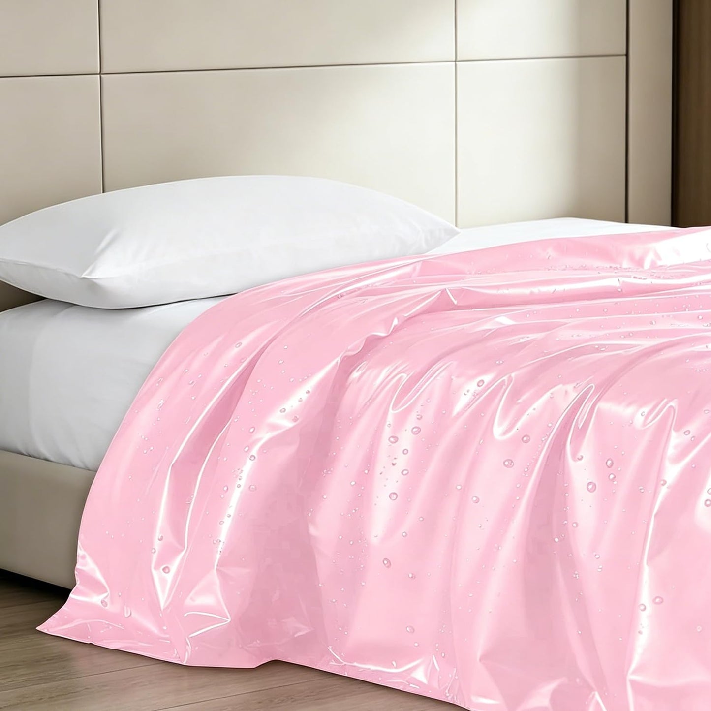 ZEKW PVC Waterproof Mattress Cover Stain-Proof Disposable Oil-Resistant Bedspread Protector for Home Travel Hospital Nuru Massage Spa Pet