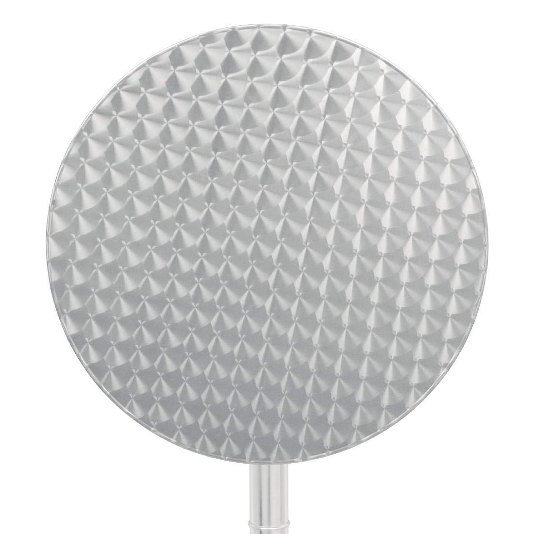 Bolero Flip Top Poseur Table Stainless Steel, 1050x600mm