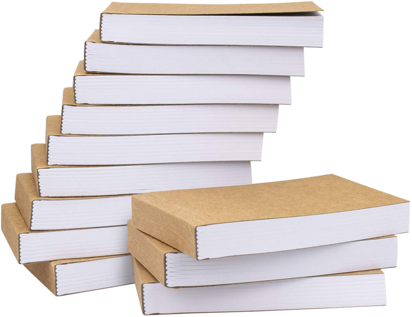 WUWEOT 15 Pack Blank Flipbooks, 1152 Sheets (2304 Pages) Blank Flip Book Paper, 11.4 x 6.3cm Flip Book for Animation, Sketching & Cartoon Creation, No