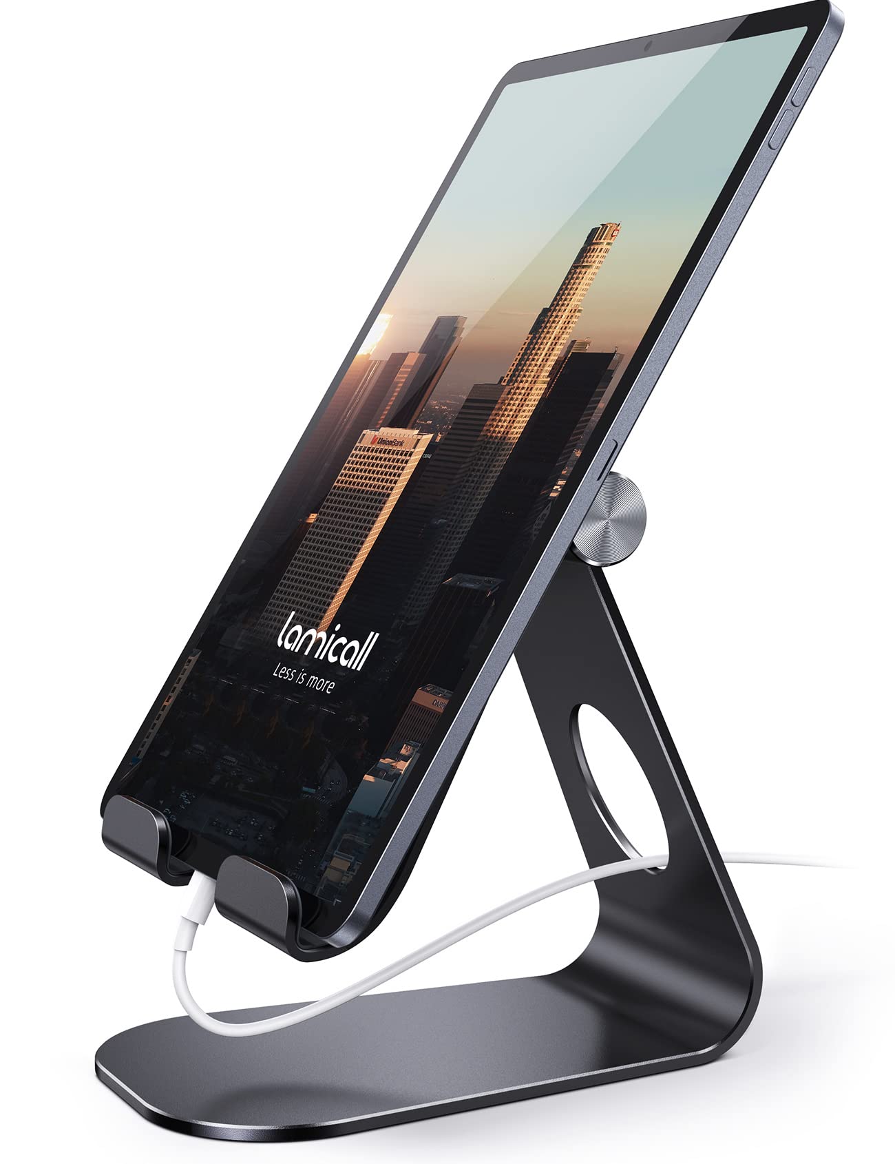 Lamicall Tablet Stand, Adjustable Tablet Holder - Desktop Stand Dock Compatible with New 2024 iPad Pro 9.7, 10.5, 11, 13, iPad Air 6 mini 2 3 4 5 6,