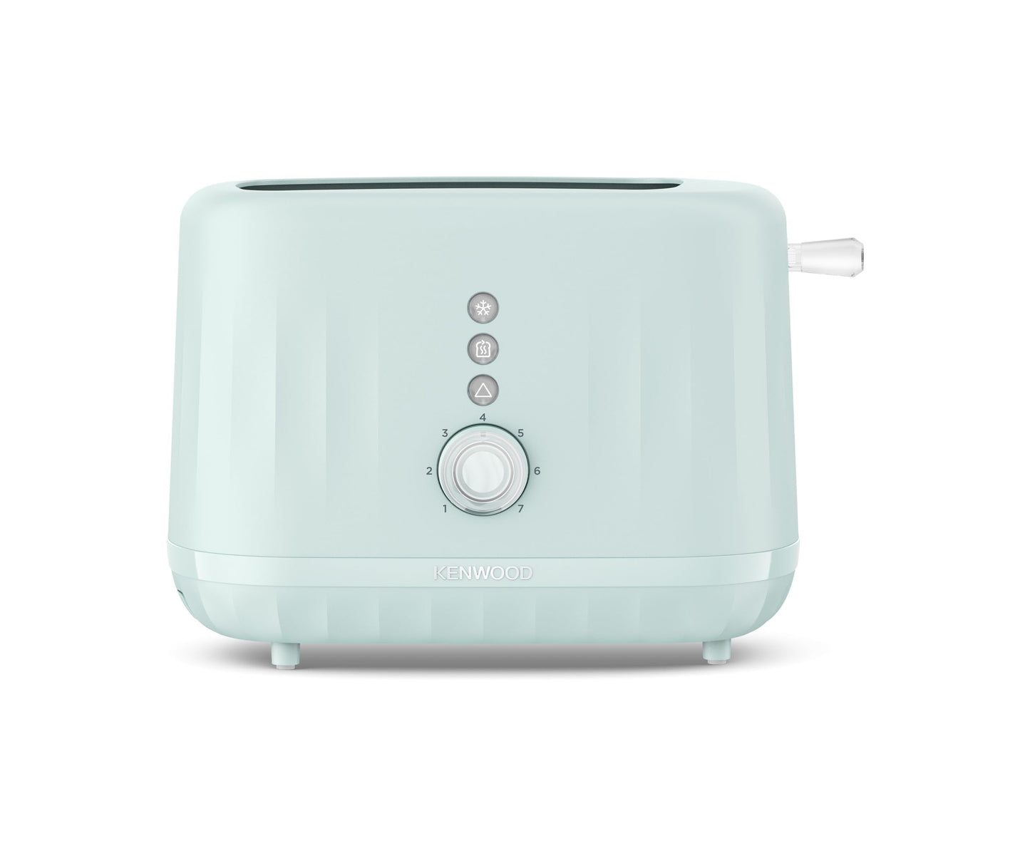 Kenwood Ripple Toaster TCP06.000BL, 2 Slot Toaster with 7 Browning Settings, Reheat, Defrost and Cancel Functions, Pull Crumb Tray, Cord Storage,
