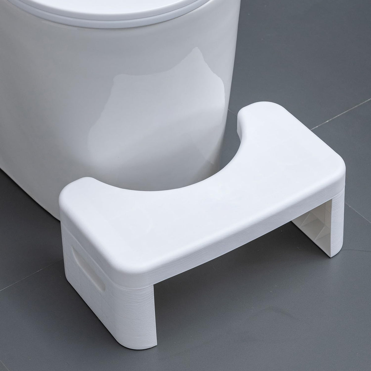 Toilet Step Stool, Toilet Assistance Steps, Bathroom Toilet Stool, Kids Tot Step Stool, Foldable Toilet Stool, Fits All Toilets, Folds for Easy
