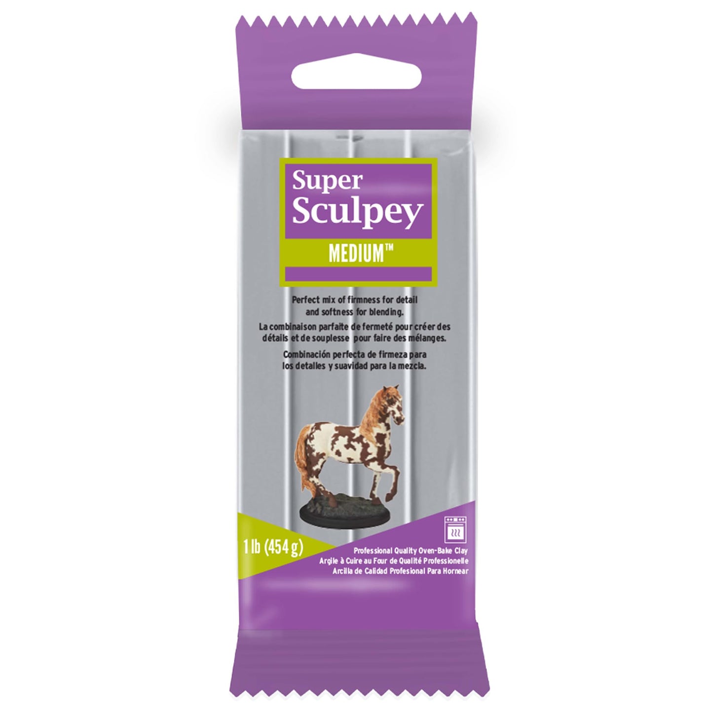 Super Sculpey Polymer clay, Gray, 15.08 x 7.62 x 3.97 cm