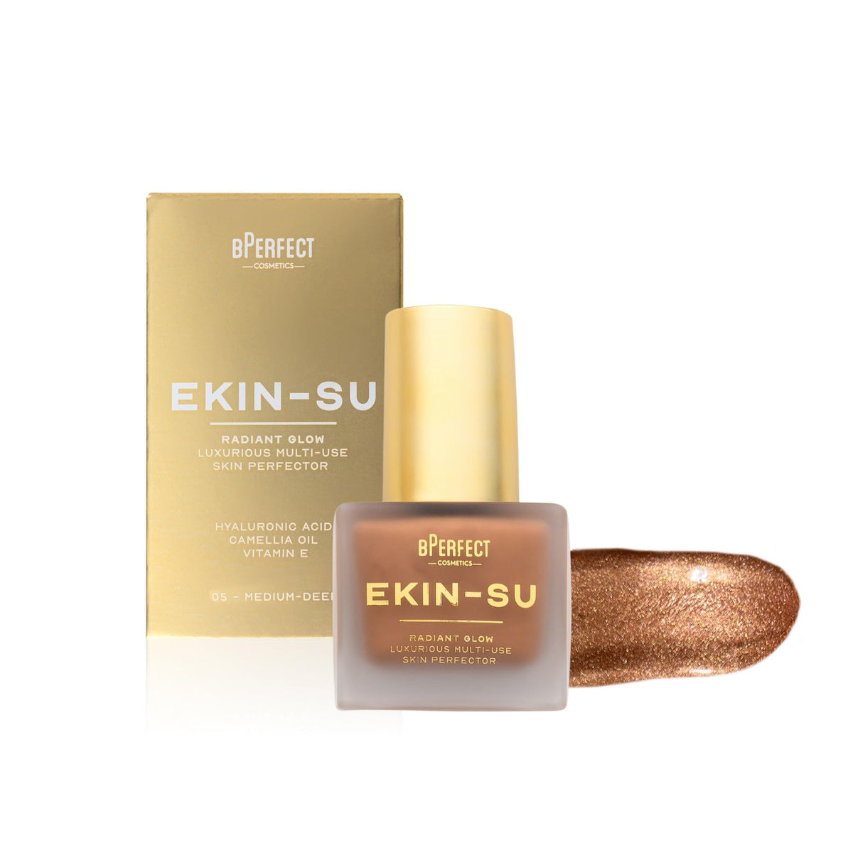 BPerfect Ekin SU Radiant Glow Skin Perfector ? Shade 05 Medium-Deep ? Neutral Warm Glow Base ? 30 ml