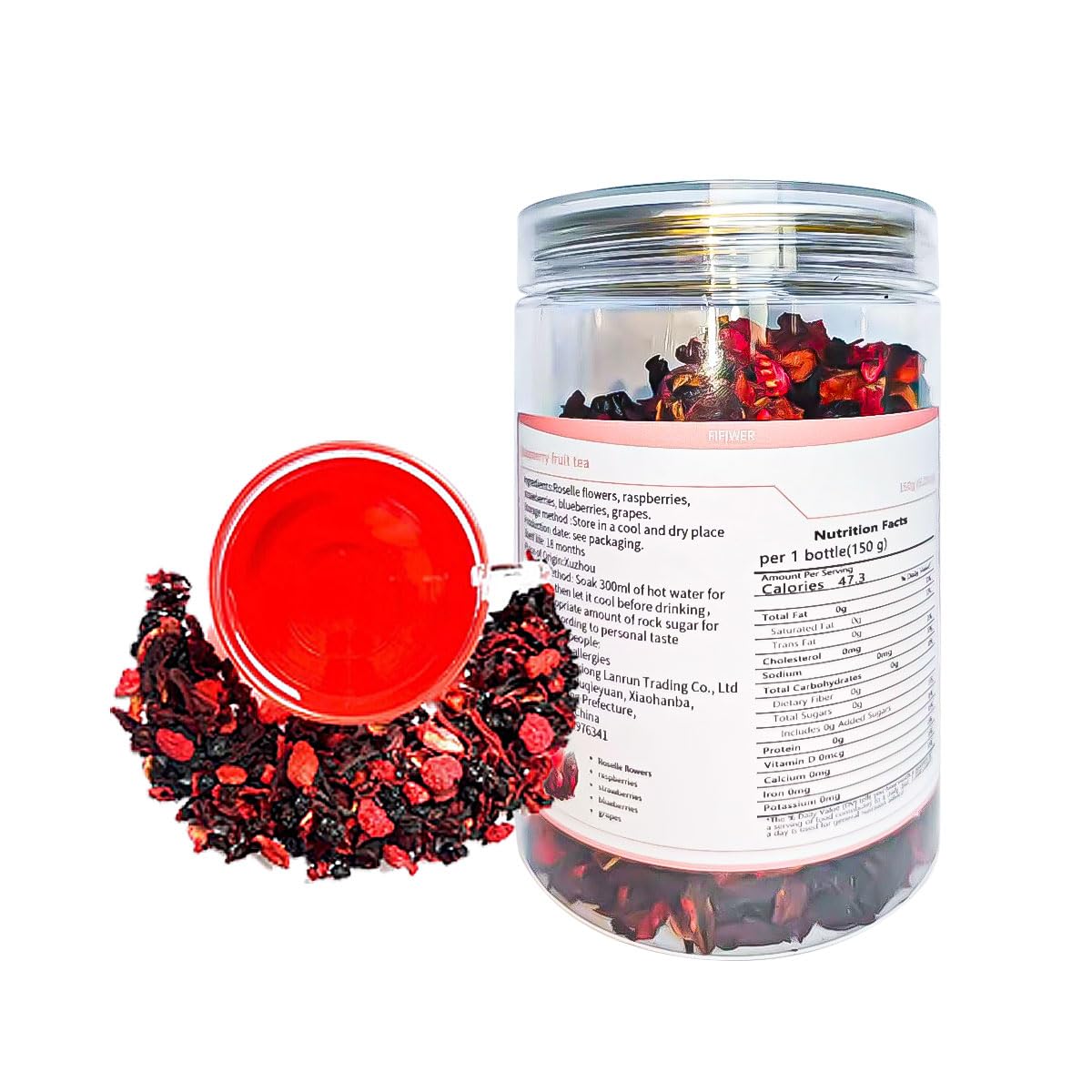 raspberry leaf tea 150g,Loose Leaf Tea,Hot & Iced Tea