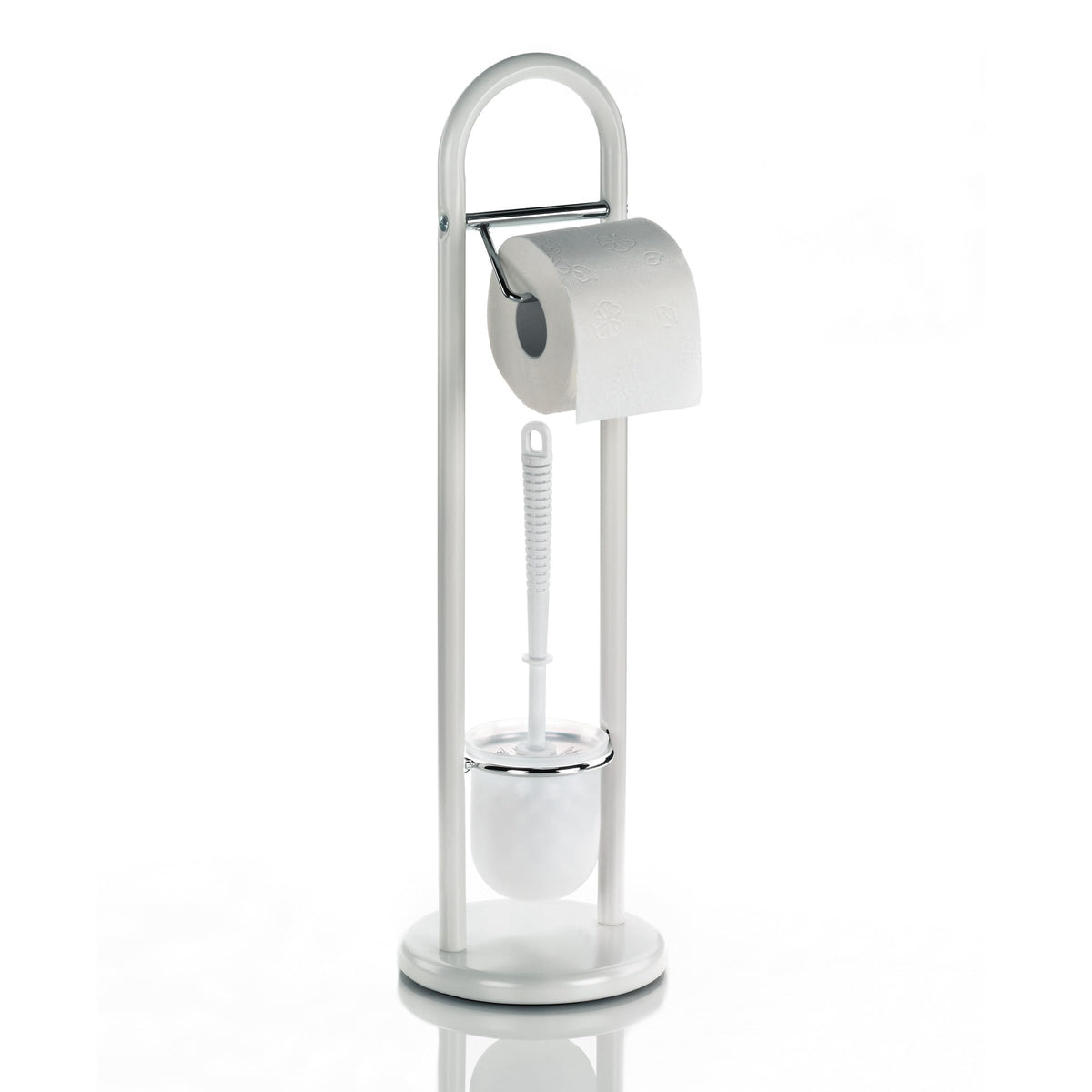Kela "Linda Toilet Set, Metal, White