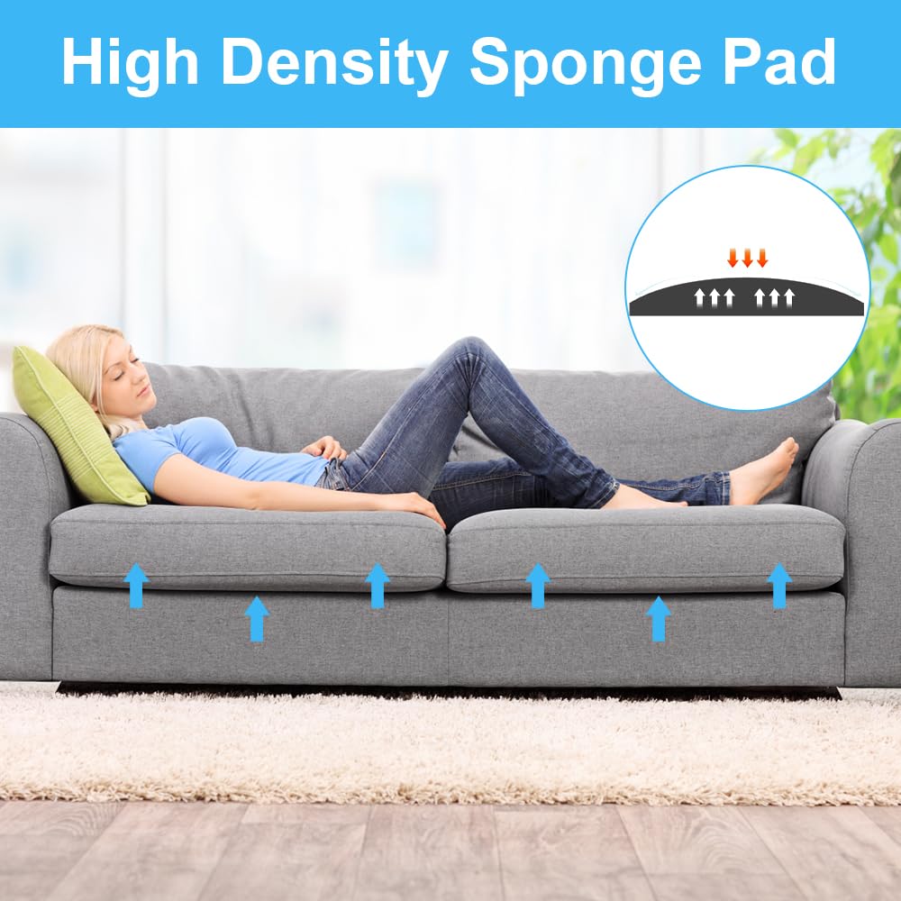 JOAASU 2PCS 50 x 50cm Sofa Cushion Support for Sagging Seat, Sofa Repair Foam, Cushion Sag Repair, High Density Foam