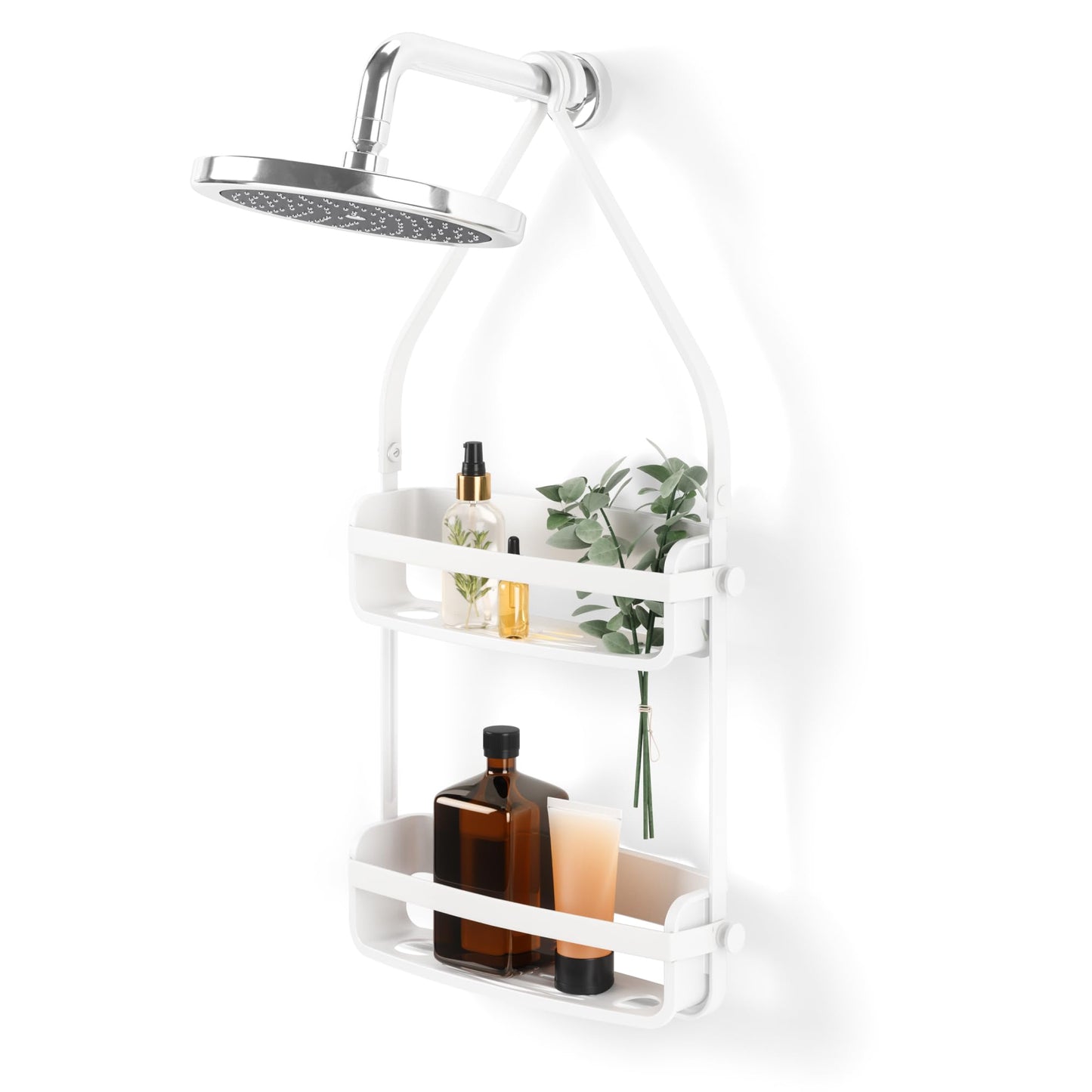 Umbra Flex Caddy White, 8.3 x 31.8 x 64.8 cm, Weiss