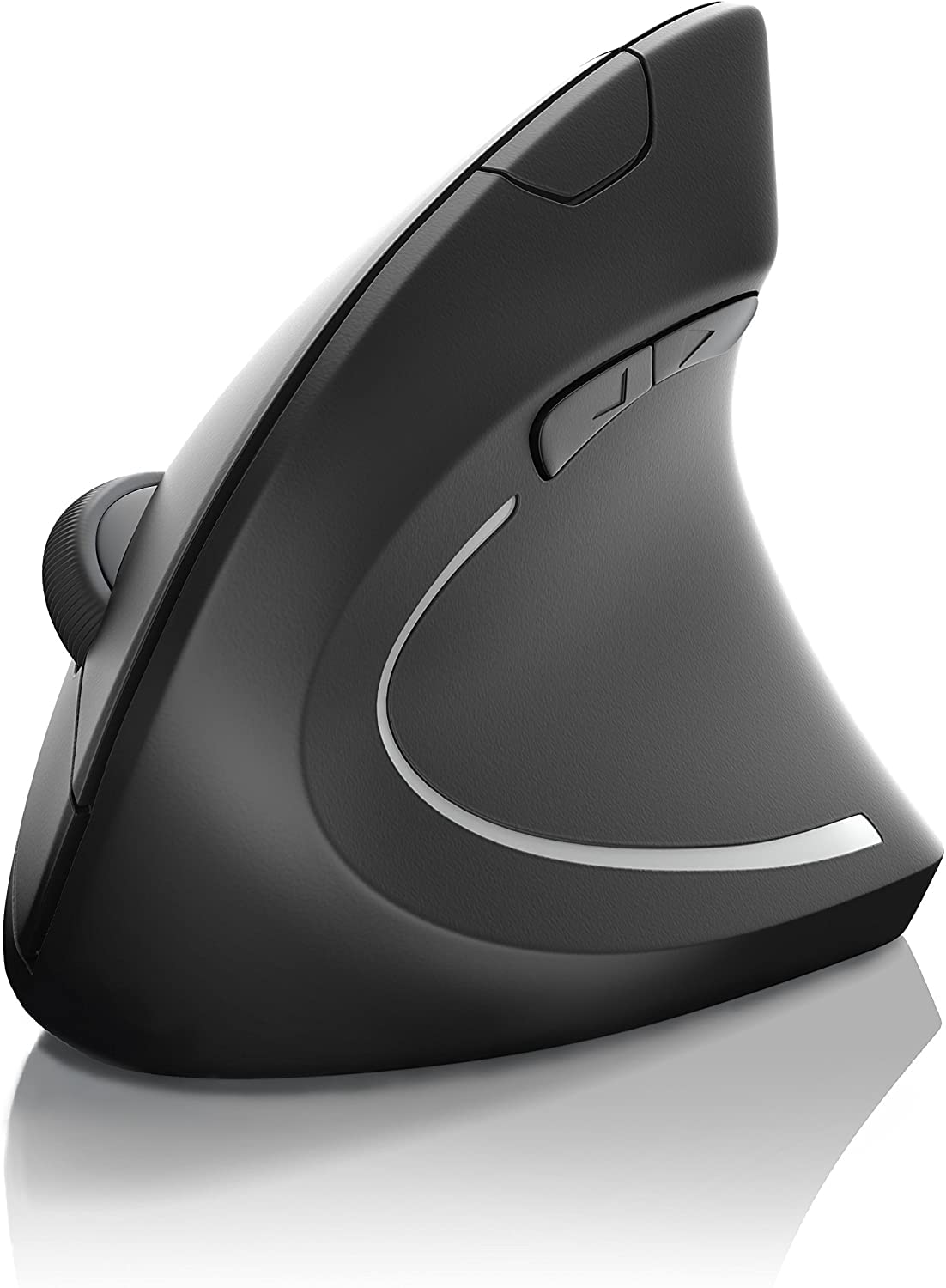 Wireless Vertical Ergonomic USB Mouse - Optical Model without cable - Mice with Ergonomic design - prevention against mouse arm tennis elbow - For