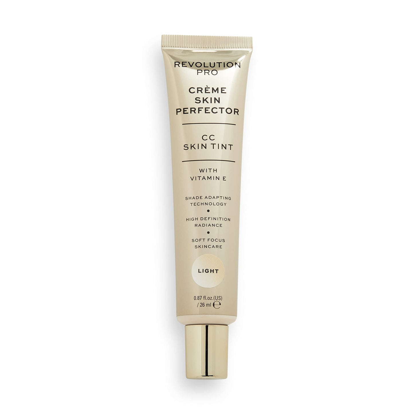 Revolution Beauty London Pro, CC Perfecting, Skin Tint, Foundation, Light, 26 ml