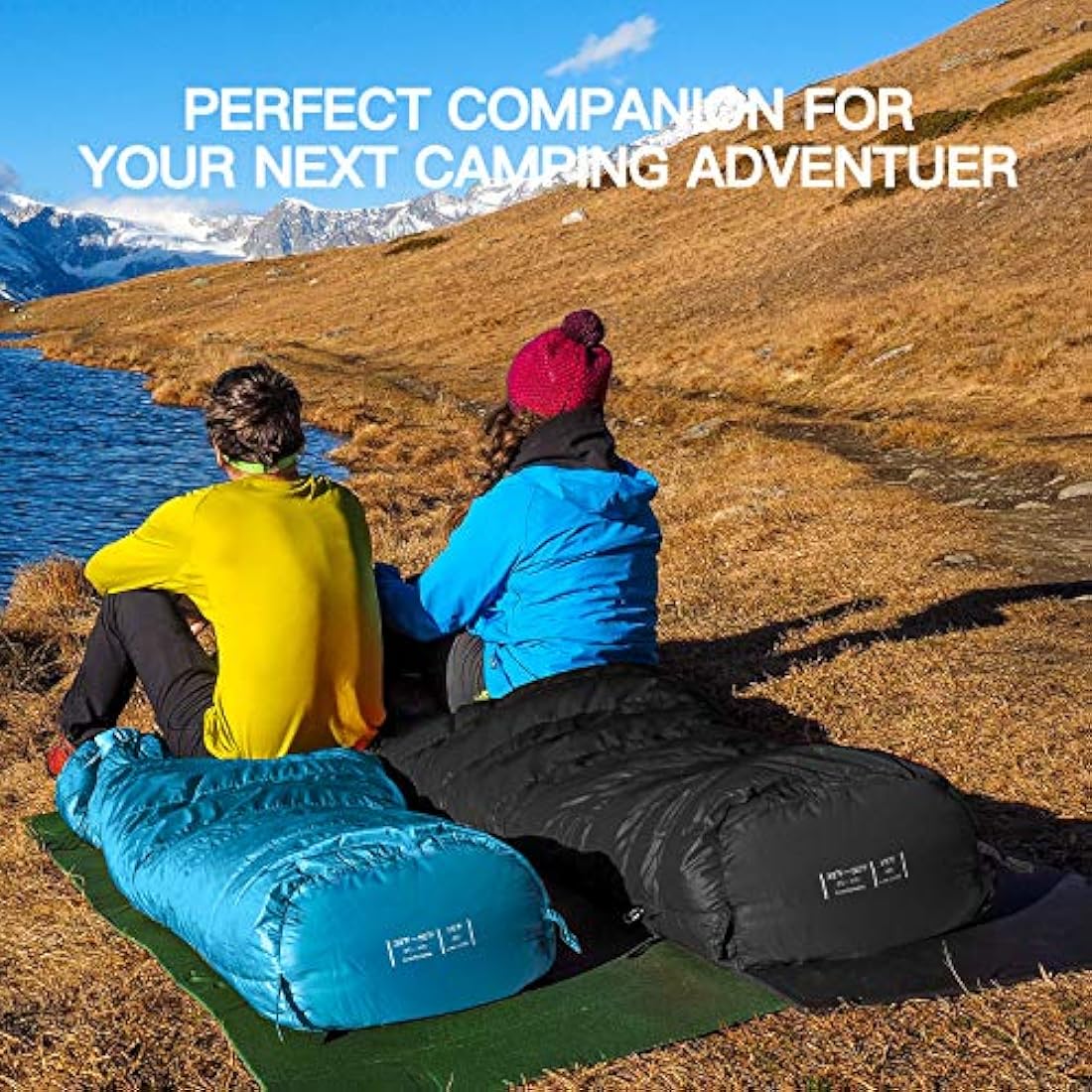 Bessport Sleeping Bag, 4 Seasons 0°C Sleeping Bag, Small Pack Size & Ultralight Outdoor Sleeping Bag, Mummy Sleeping Bag for Camping, Travel, Outdoor and Tent