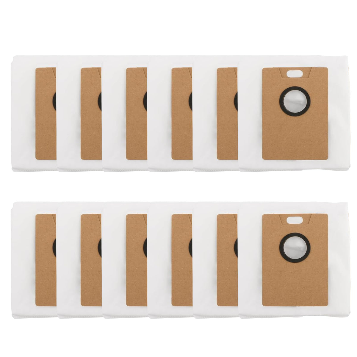 12 Pack Dust Bag Compatible with Tapo Rv30 Max Plus Dust Bags, for Tapo Hoover Bags, RV20 Max Plus ? High-Capacity Non-Woven Dust Bag - Efficient