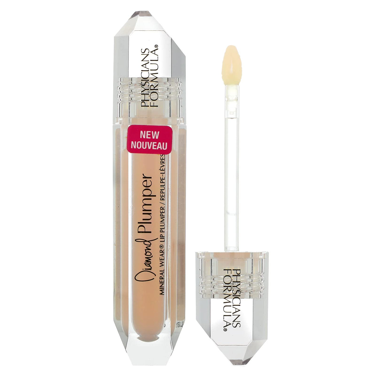 Physician's Formula, Inc., Diamond Plumper, Lip Plumper with Hydrating, Nourishing and Plumping Formula, Lip Gloss with Lustrous Diamond Dust for a