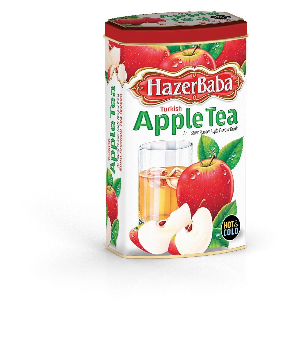 Hazer Baba Turkish Apple Tea 250g TIN (Pack of 2)