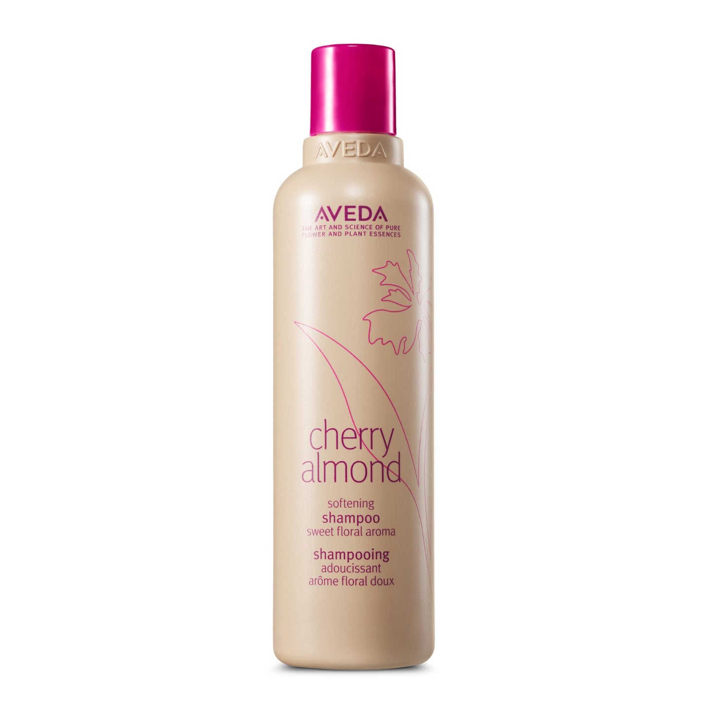 Aveda Cherry Almond Softening Shampoo | Gentle Daily Hair Shampoo | for Normal to Dry Hair | 97% Naturally Derived* | Silicone Free | Iconic Cherry