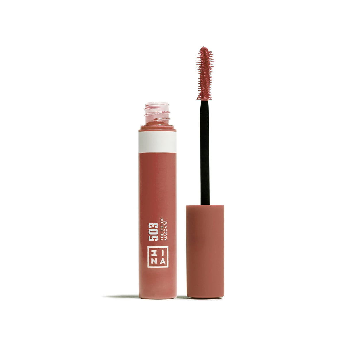 3INA MAKEUP The Color Mascara 503 Nude Mascara w/ Vegetal Keratin Volume & Lift Long-Lasting Mascara Flake Free Mascara Lengthening Mascara Sensitive