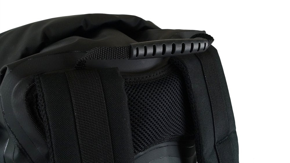 Lomo Dry Bag Daysack 30L - Black Waterproof Rucksack Roll Top Drybag