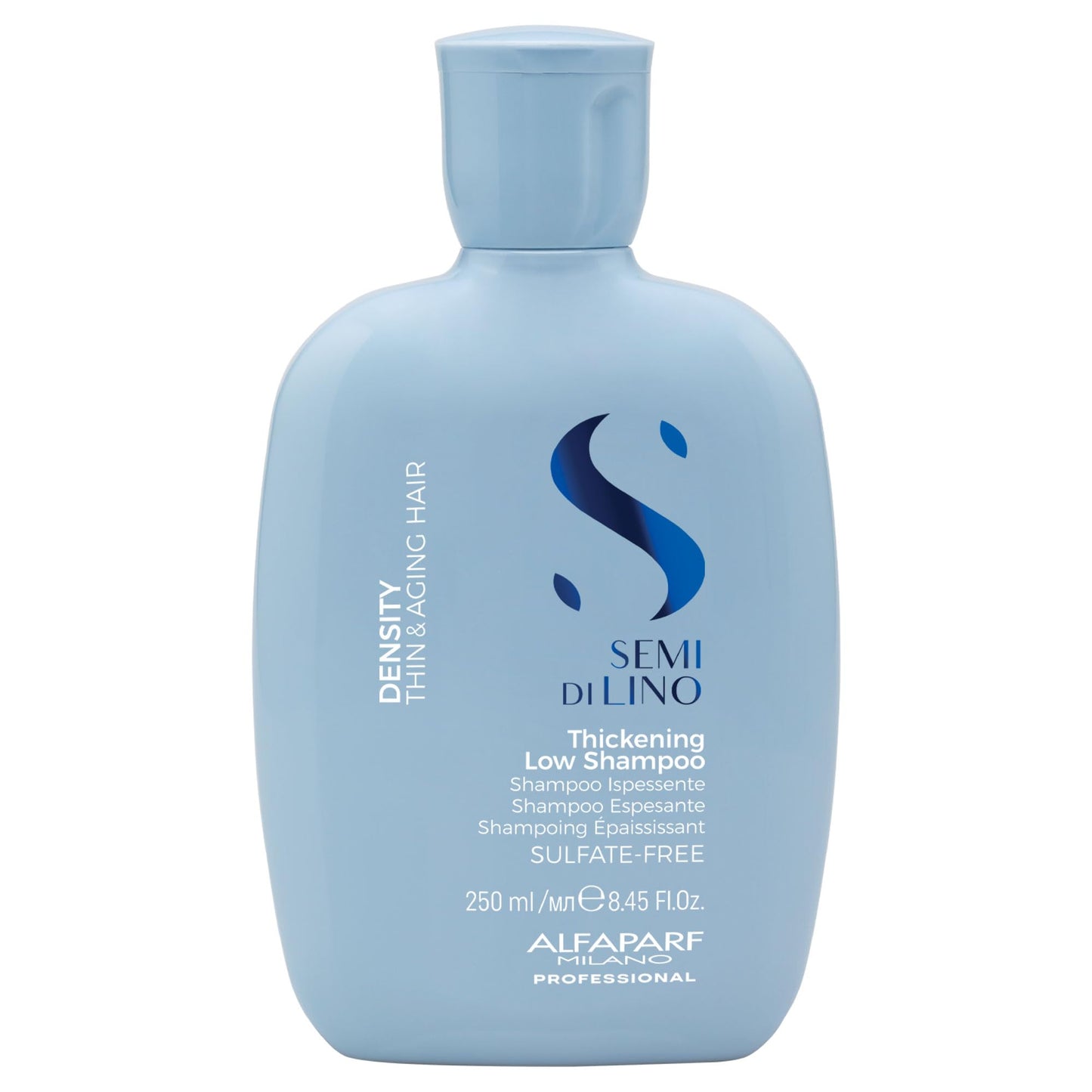 Alfaparf Milano Semi Di Lino Density Thickening Low Shampoo 250ml - shampoo ispessente