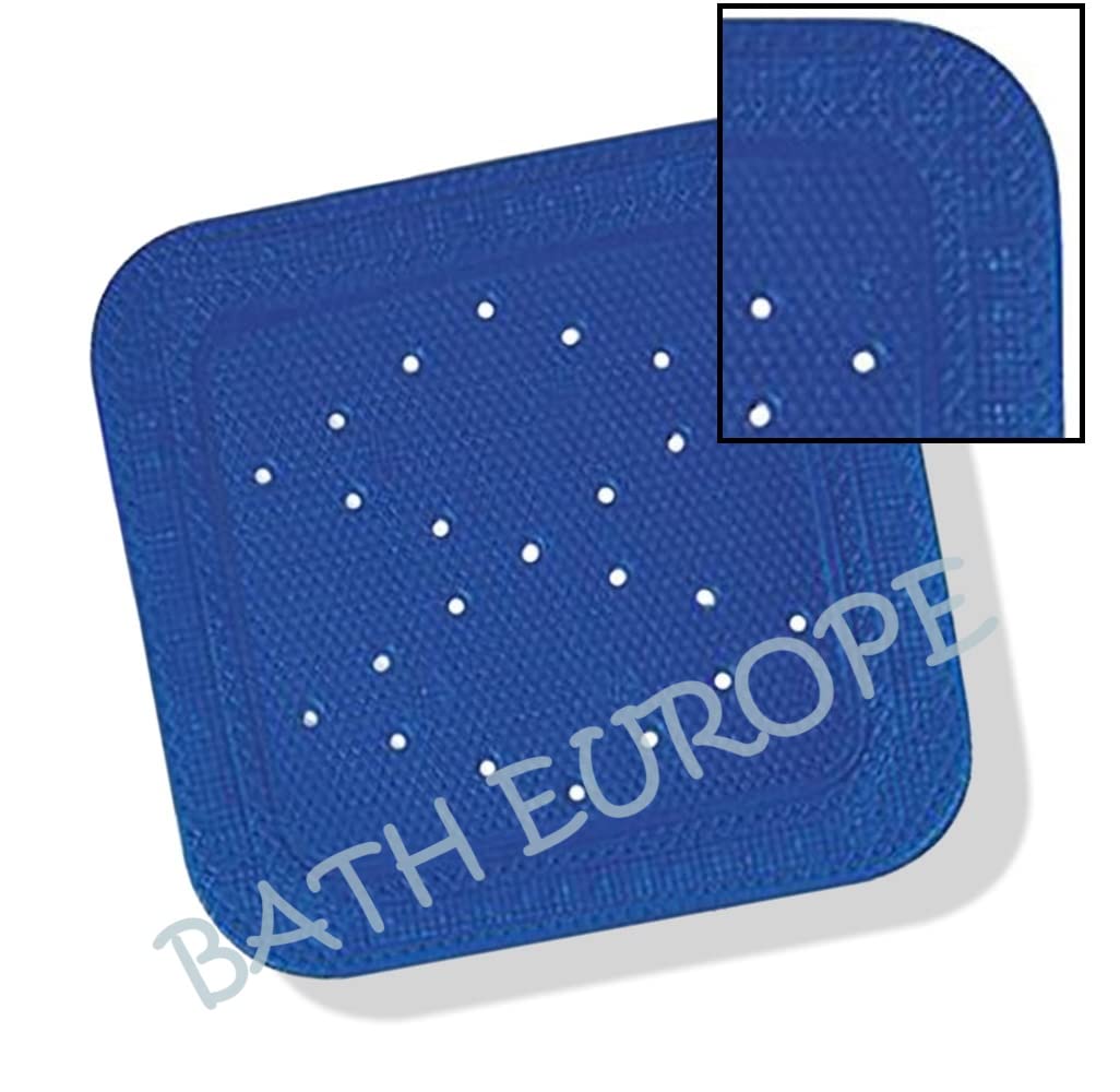 Kleine Wolke Calypso Shower Mat, PVC, Blue, 55 x 55 x 1 cm