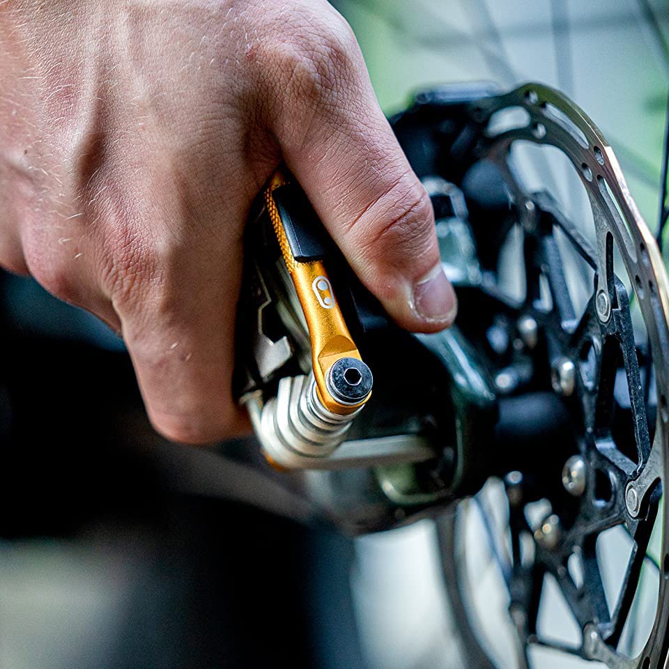 Crankbrothers Multi-19 Bicycle Multi-Tool, Black/Red