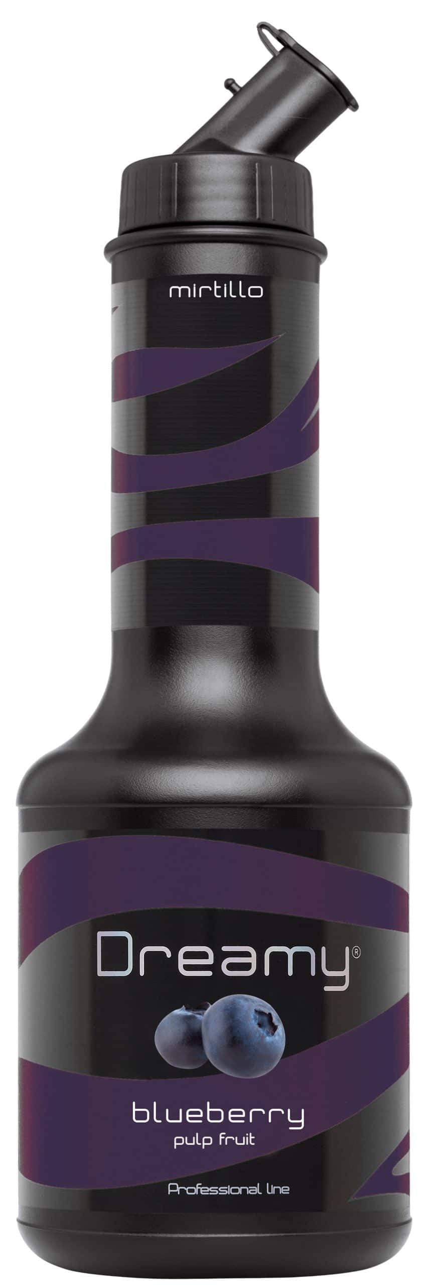 Dreamy Blueberry Pulp 95cl cocktail syrup, made with fresh Blueberry from concentrate, Prepare Cocktails Syrups, Mocktail Syrups, Smoothies,