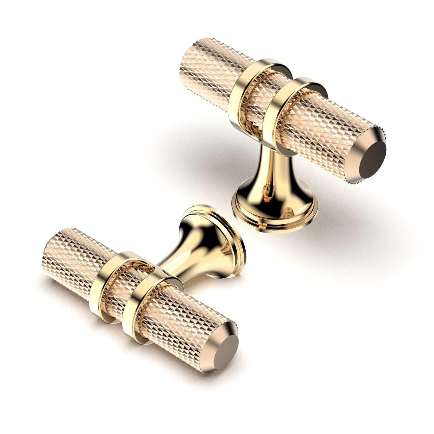 FURNIWARE Pack of 10 Cabinet Knobs Pulls Handles, Drawer Pulls Door Handles, Furniture Cupboard Drawer Cupboard Dresser Knobs for Kitchen Dresser