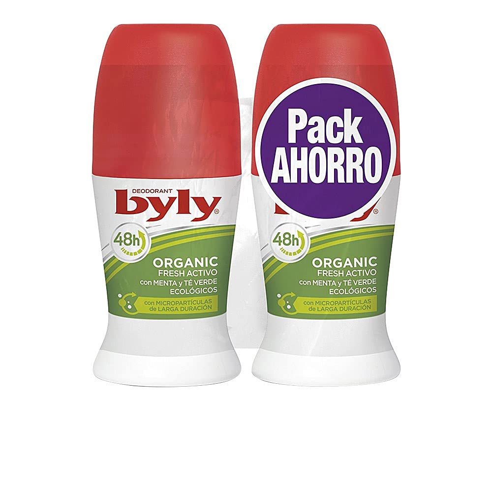 Byly Organic Extra Fresh Roll-On Deodorant Set