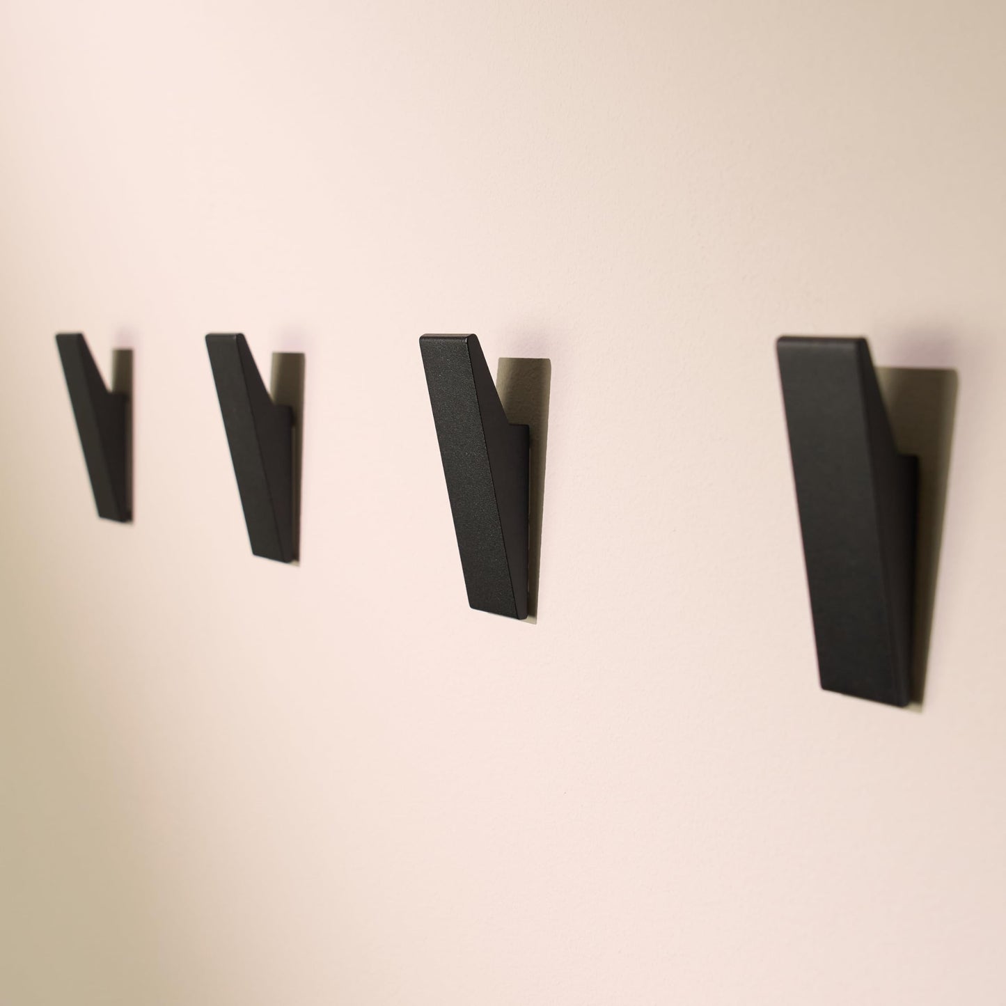 Designfactory Hamburg Adhesive Hooks | Towel Hooks Without Drilling | Self Adhesive Wall Hook Heavy Duty for Bathroom and Kitchen | Modern Design |