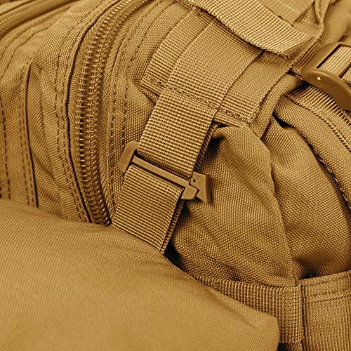 Seibertron Falcon Tactical Water Repellent Hiking Camping Backpack Compact Assault Pack Summit Bag