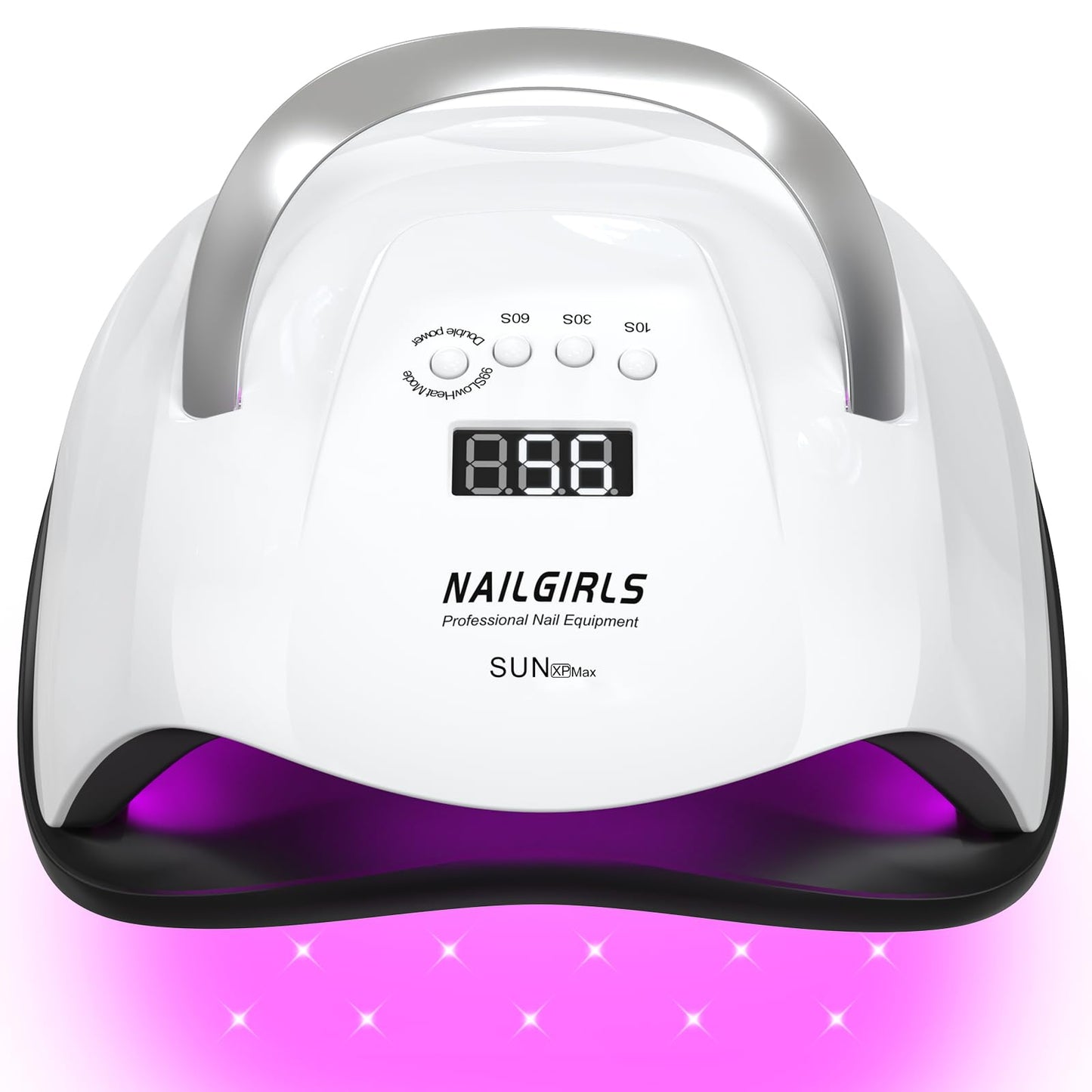 LED UV Nail Lamp, NAILGIRLS 268W Fast UV Light for Gel Nail Polish, Professional Curing Lamp with 4 Timer Setting Auto Sensor, Nail Dryer for
