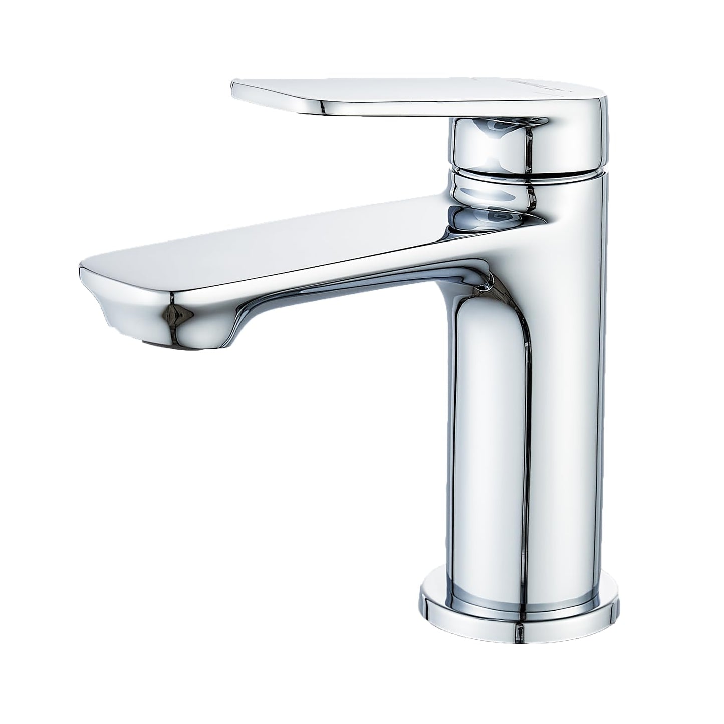 BELZ Modern Basin Mixer Tap ? Single Lever Bathroom Sink Faucet Brass Bathroom Taps Hot and Cold Mixer Tap Leak-Resistant Technology, Water-Efficient