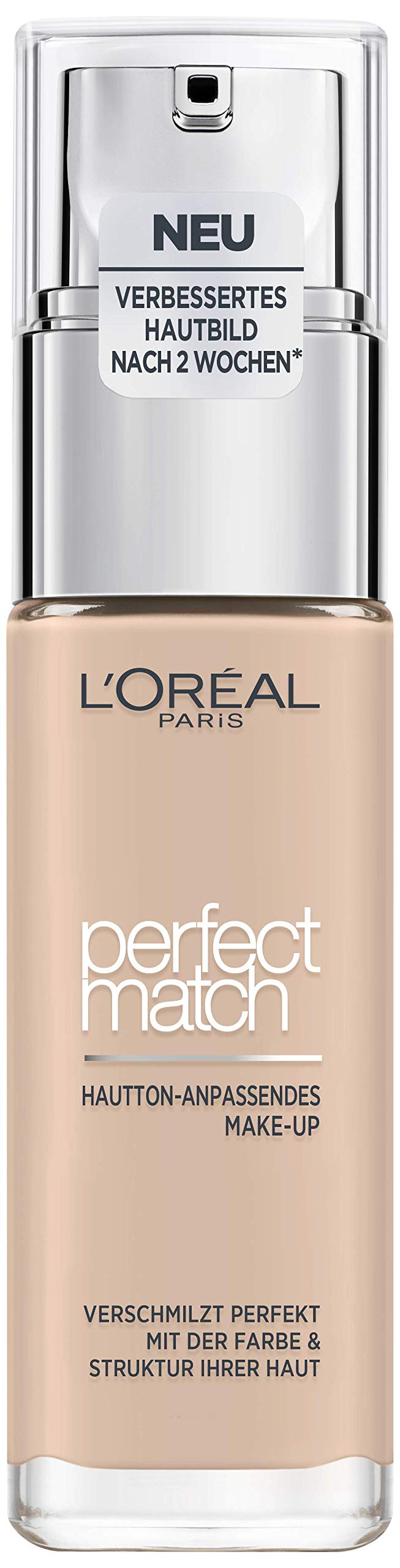 L 'Or?al Paris Perfect Match Foundation, covering Make-Up ? Perfect Blend Skin Tone & 24h Moisturising