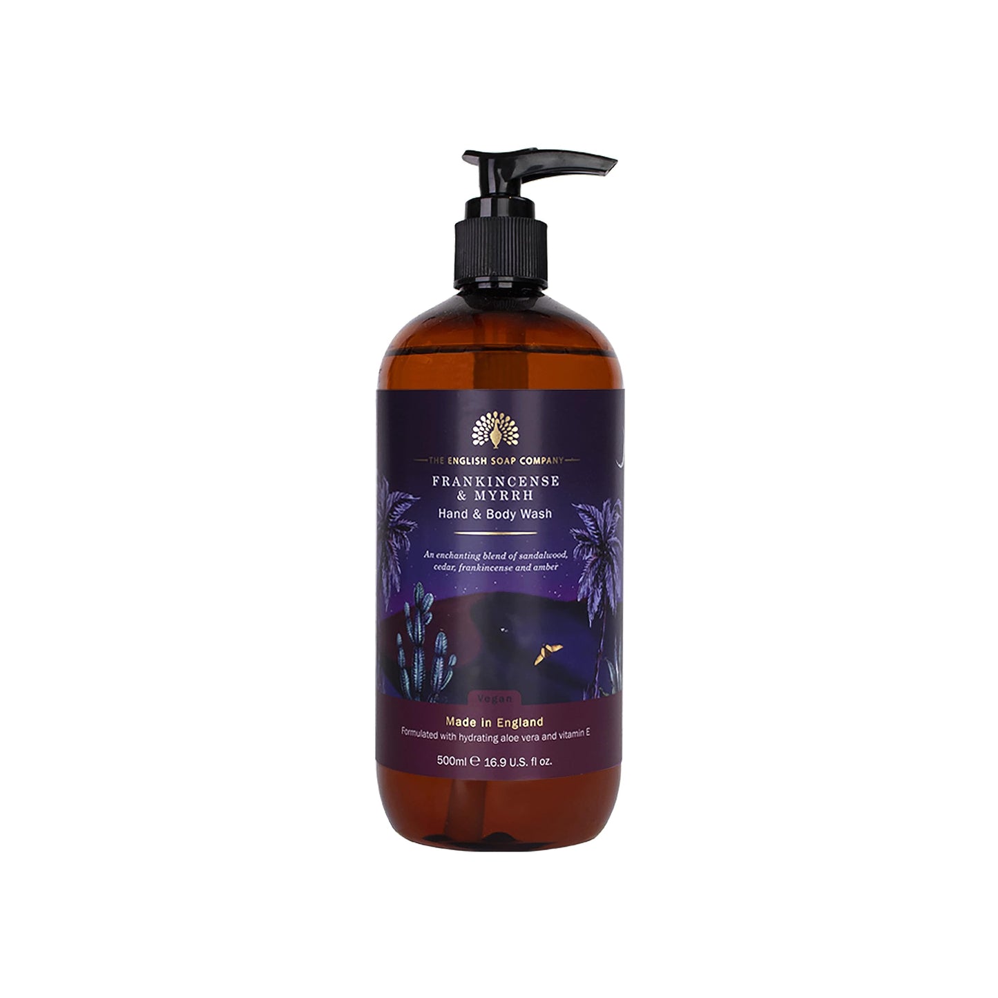 Frankincense & Myrrh Hand & Body Wash Soap 500ml / 16.9fl oz.