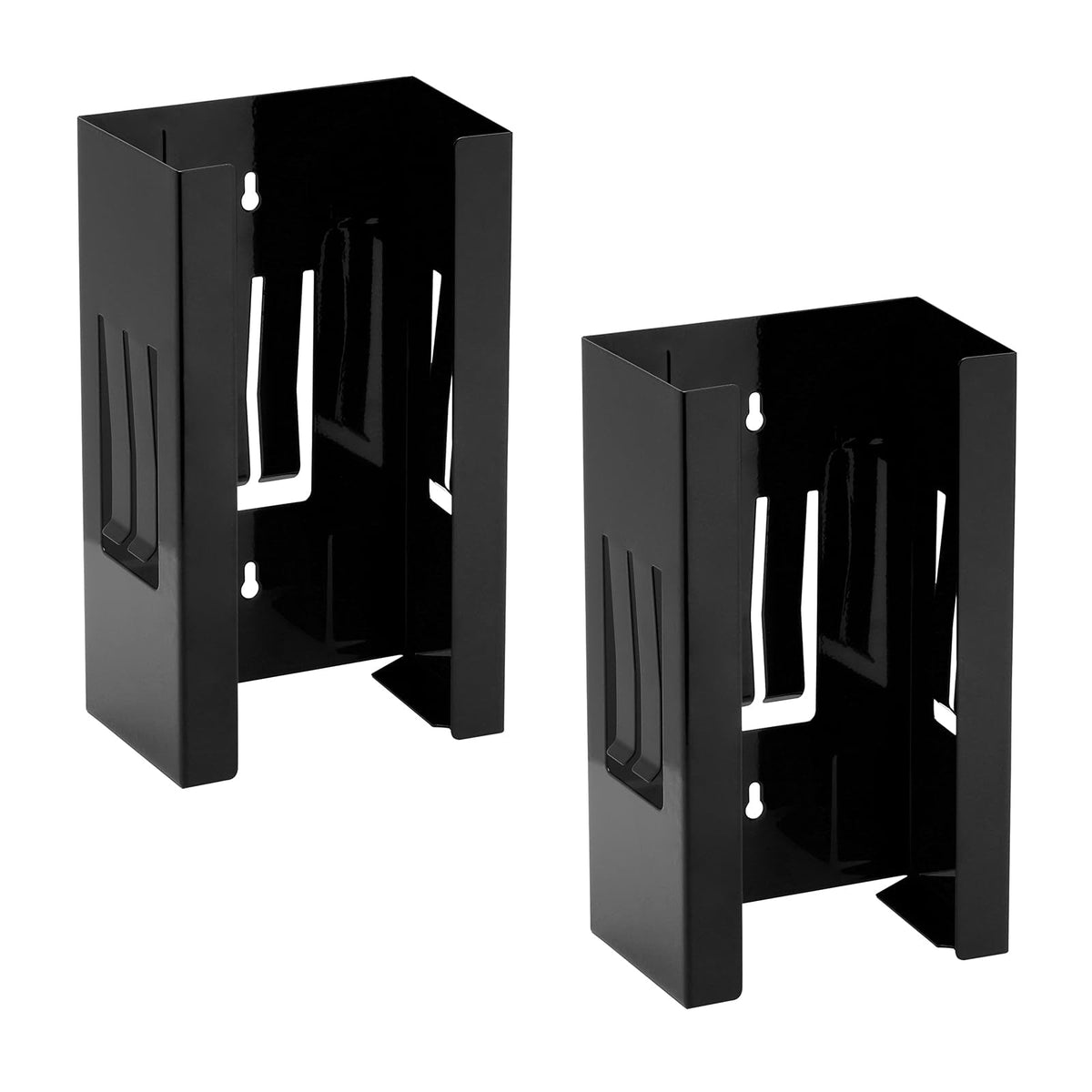 Mayouko 2PCS Magnetic Glove Dispenser Holder, Box Holder Wall Mount for Tissues, Disposal Gloves, Wipes, Tool Cart Accessory, 8LBS, Mount onto a Tool