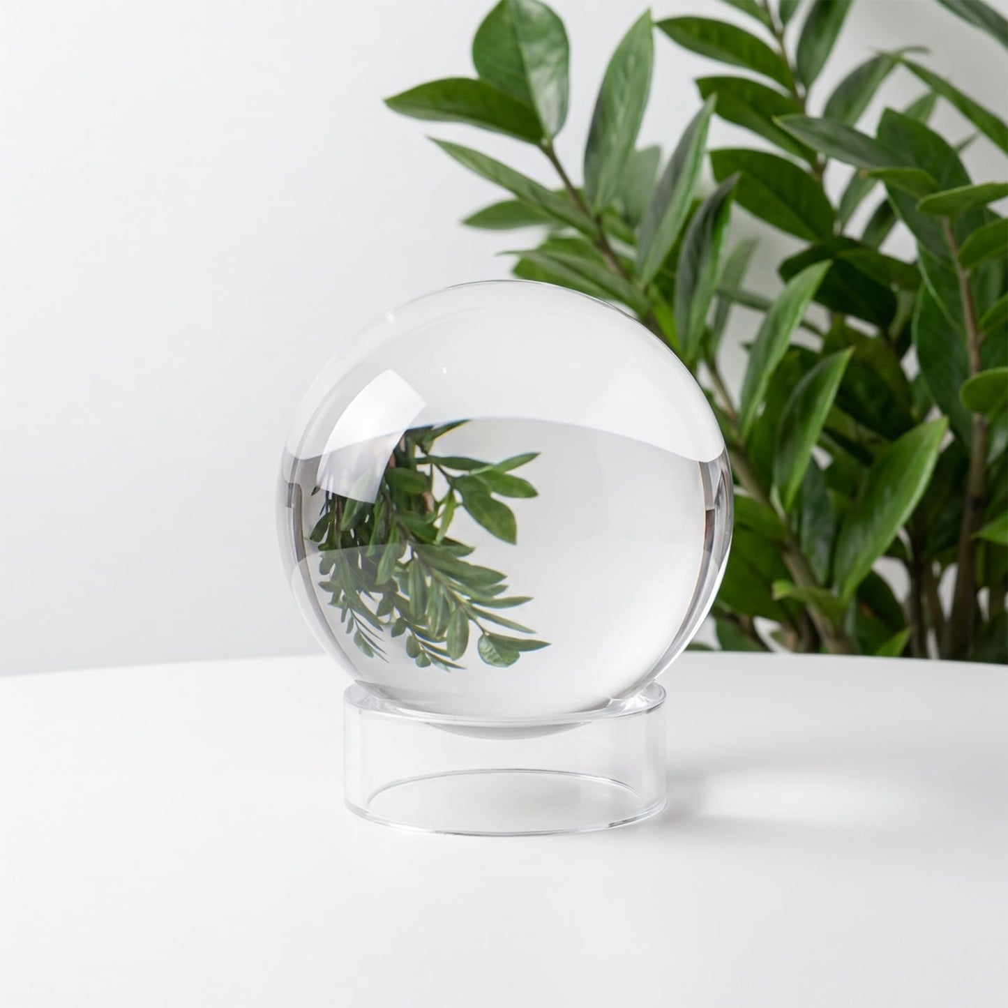 Sorcristy Clear Acrylic Sphere Holder Set, 12 Pieces Sphere Display Stand, Small Plastic Display Stands, 3 Sizes for Displaying Spheres, Eggs