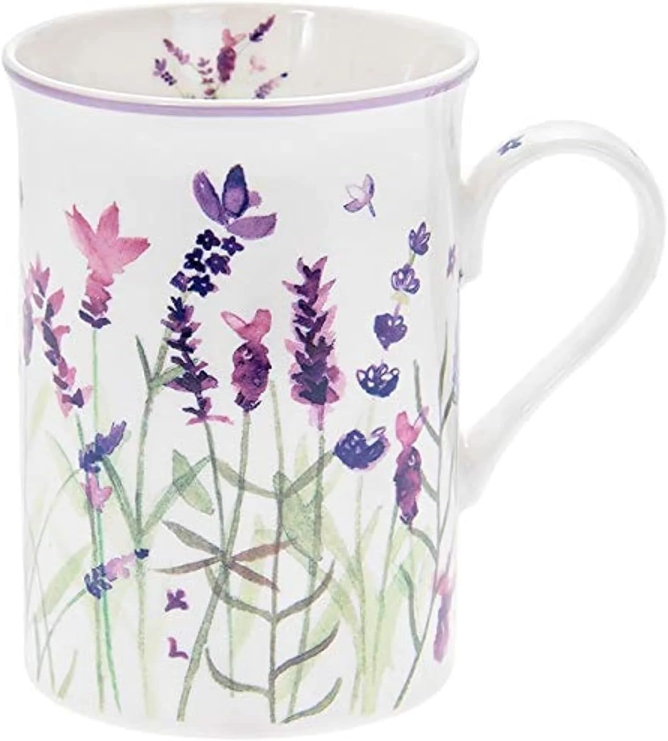 Purple Lavender Boxed Mug
