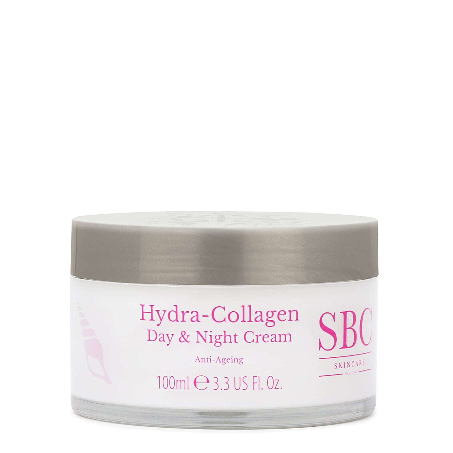SBC Skincare's Hydra-Collagen Day & Night Cream - 100ml | Award-Winning Anti-Ageing Cream | Day And Night Moisturiser For Sensitive Skin | Mature Skin