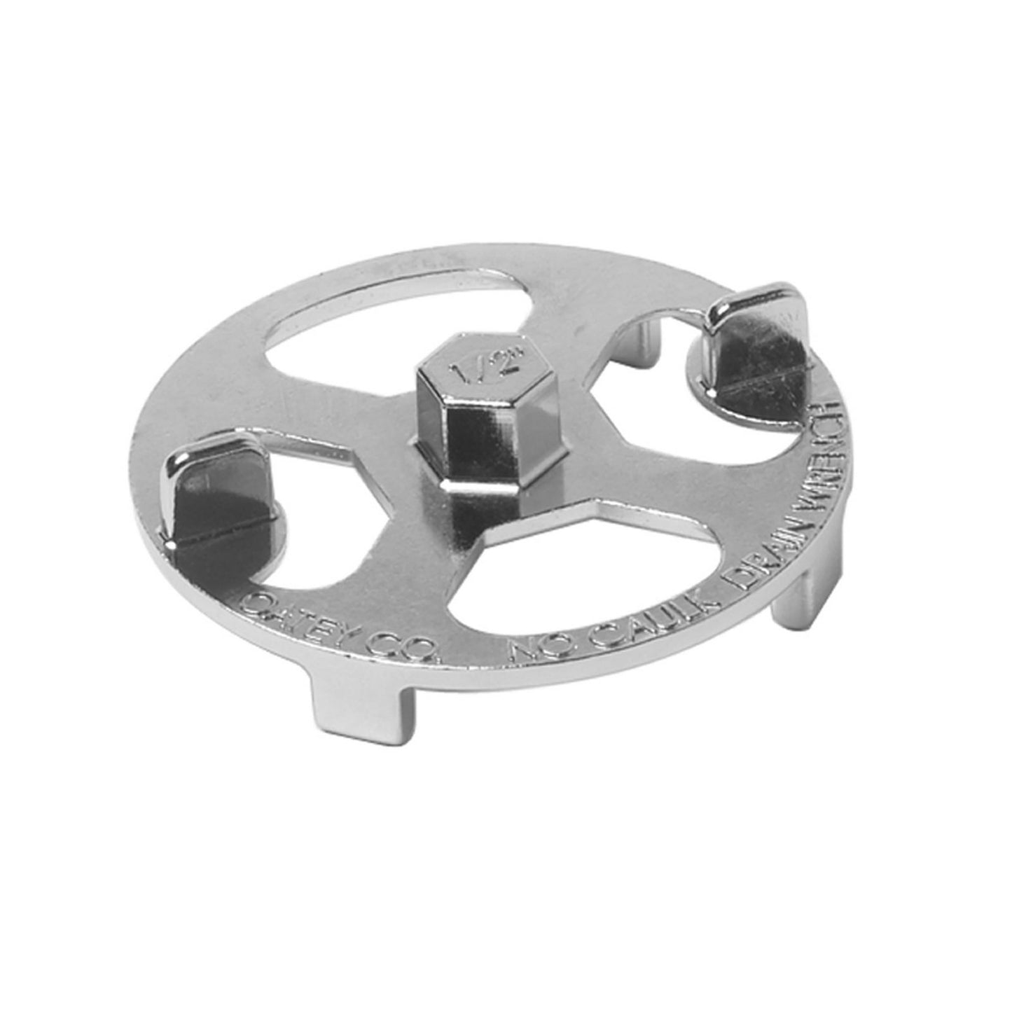 NO-Calk Shower Drain Wrench ? carded