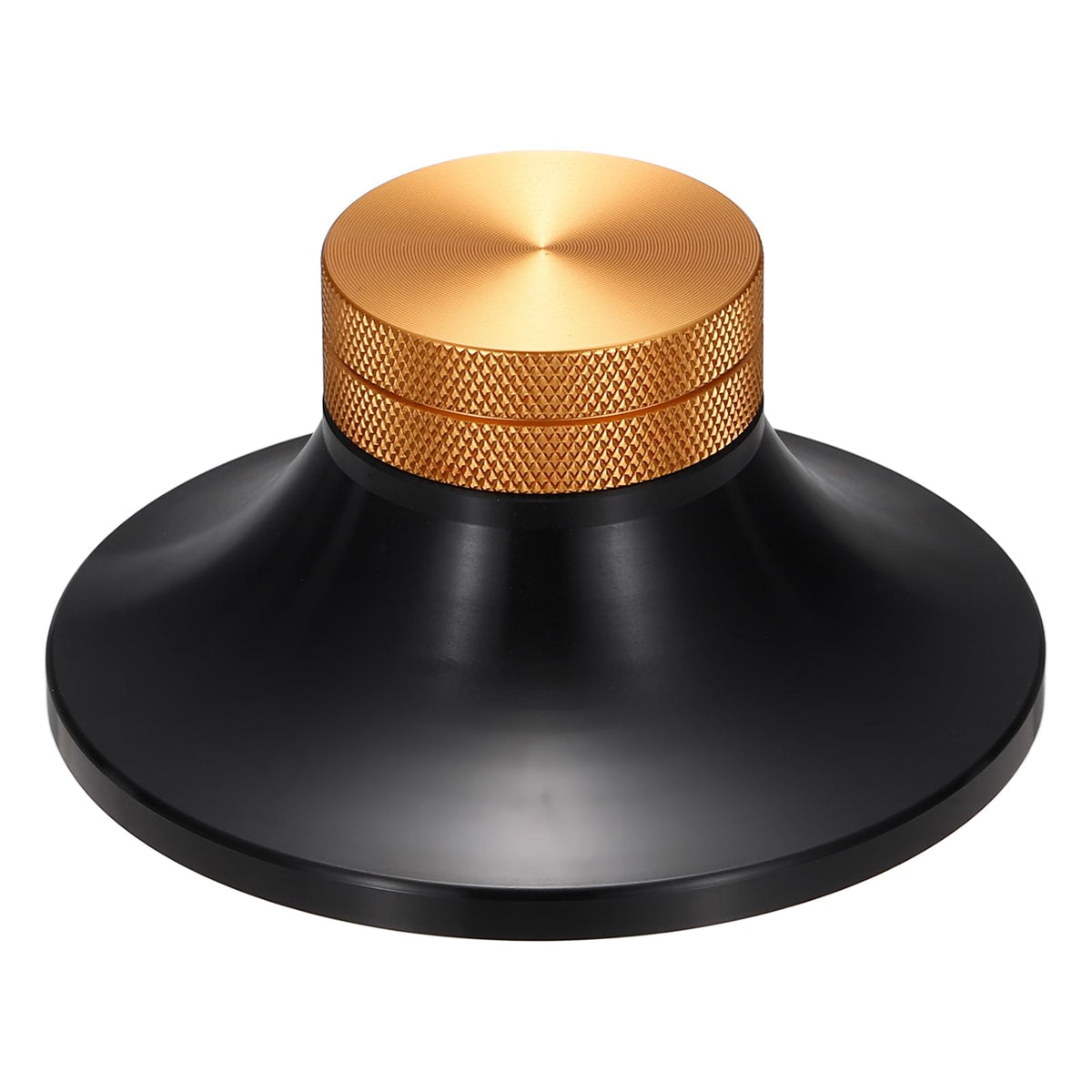 sourcing map Vinyl Record Weight Stabilizer,172g/6oz Aluminum Record Clamp Weight Disc Stabilizer 3"x1.5" Turntable Vibration Damper Reducer for LP