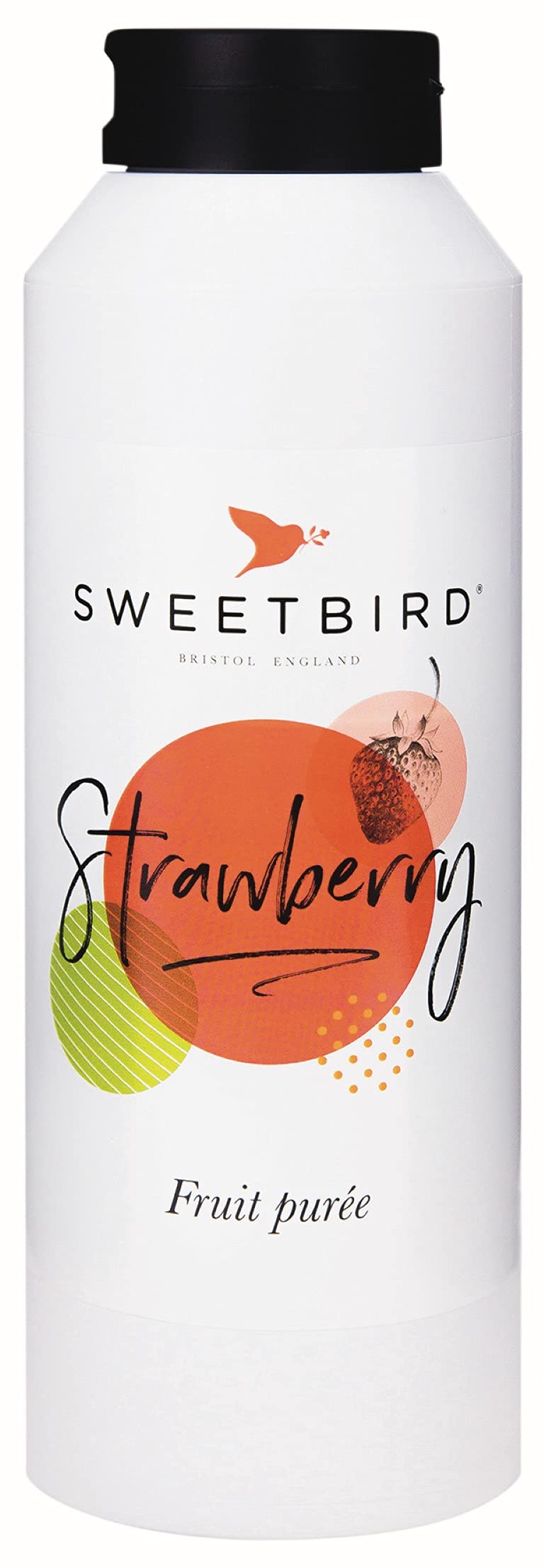 Sweetbird Strawberry Puree (1 Litre) - Vegan Friendly
