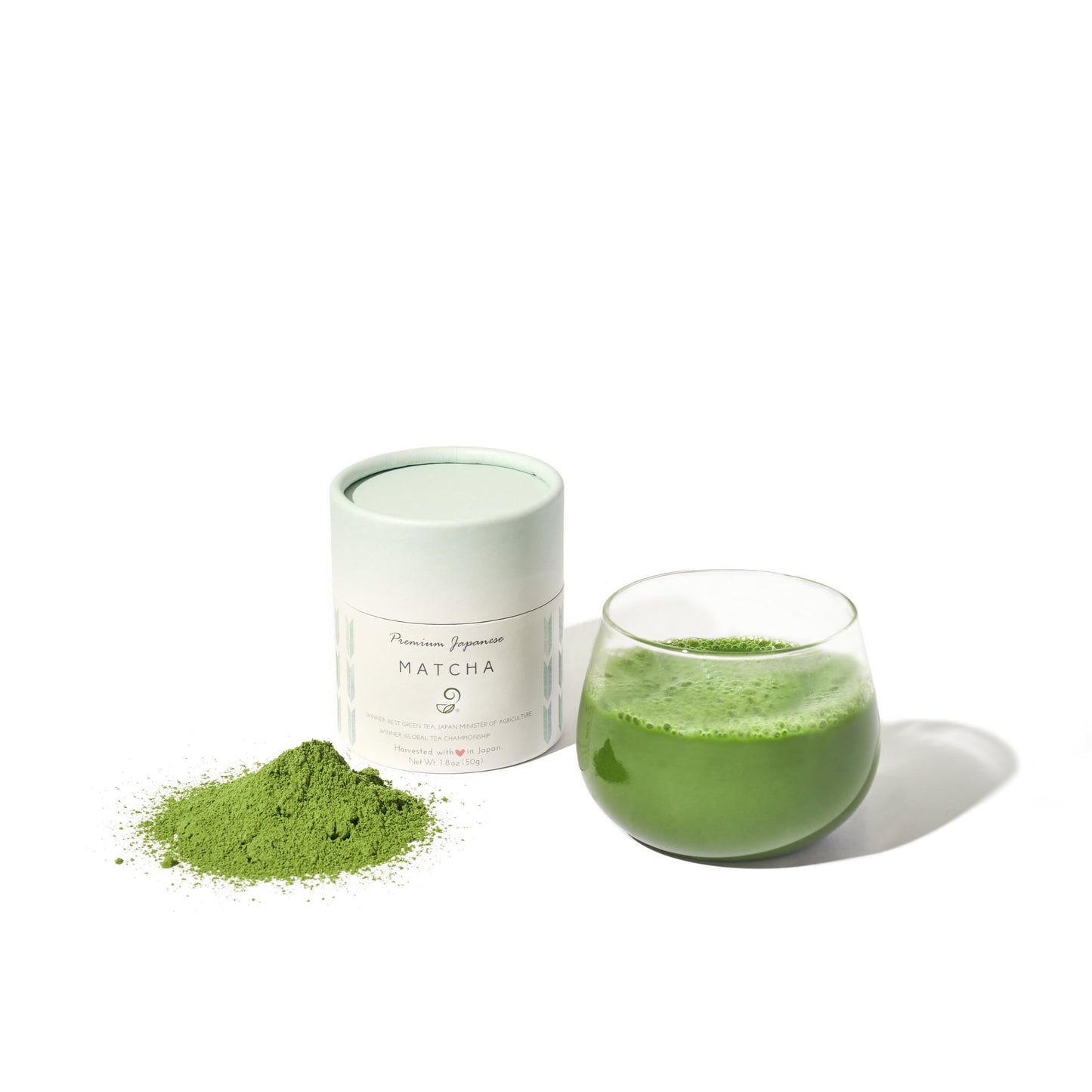 Matcha Green Tea Powder -100% Natural Authentic Japanese Powdered Green Tea ? Single Origin Tea - Premium Grade ? 1.8 oz, 50 g - Vegan, Non-GMO,