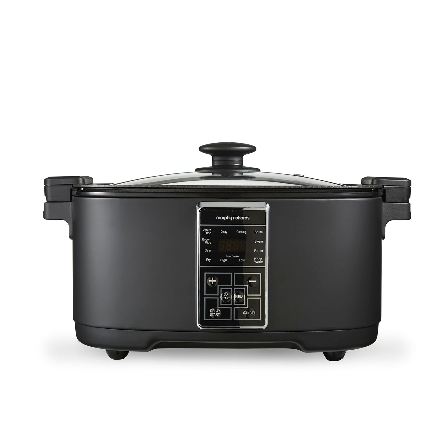 Morphy Richards Multifunction 10-in-1 Food Multicooker, 6.5L, Fry, Roast, Steam, Sear, Saute, Rice, Slow Cooker, LED Control Panel, Aluminium Non