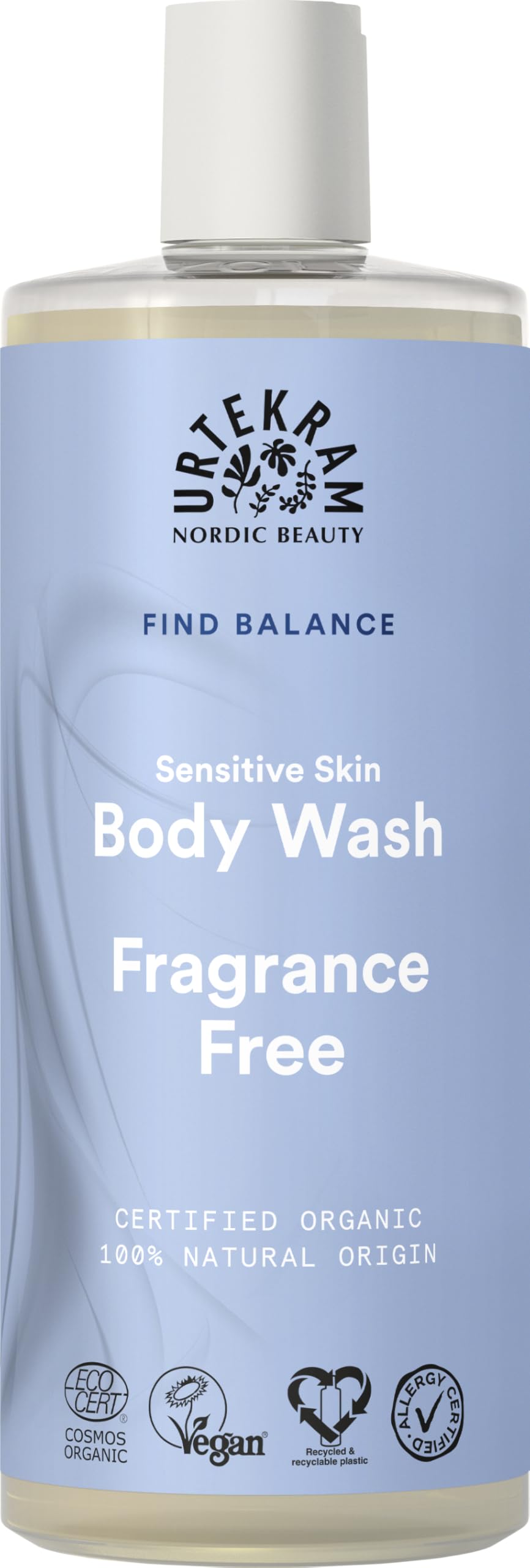Fragrance Free - Find Balance, Sensitive Skin, Body Wash 500 ml