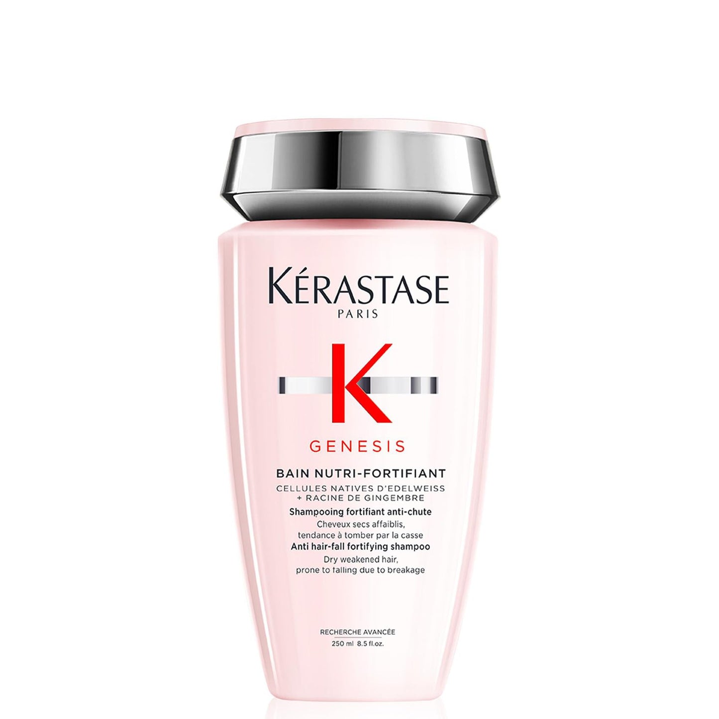 K?rastase Genesis, Nourishing & Fortifying Shampoo, For Weakened hair, With Ginger Root & Edelweiss Flower, Bain Nutri-Fortifiant, 250ml